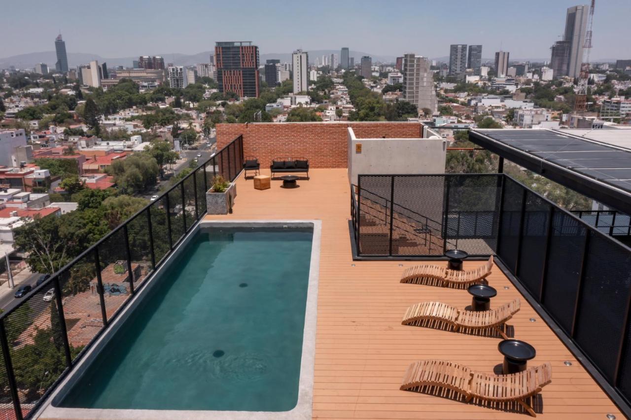Tribeca Flat Witgdl Aparthotel Гуадалахара Екстериор снимка